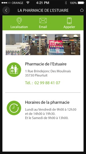 Pharmacie de l'Estuaire(圖2)-速報App