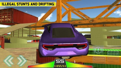 Drifting Car In Sea Port screenshot 1