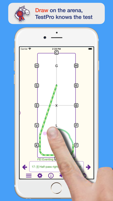 How to cancel & delete TestPro: FEI Dressage Sampler from iphone & ipad 2