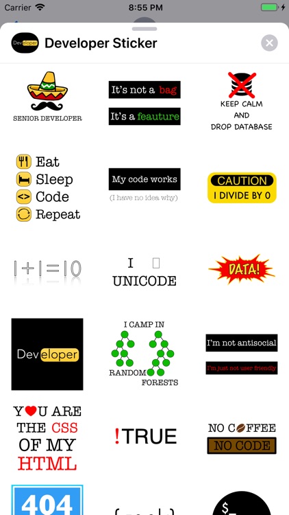 Developers Sticker