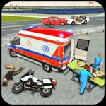 紧急救护车驾驶：911救援游戏