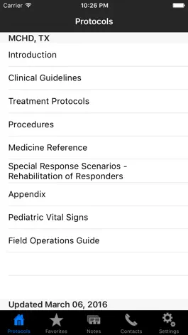 Game screenshot MCHD EMS Clinical Guidelines apk