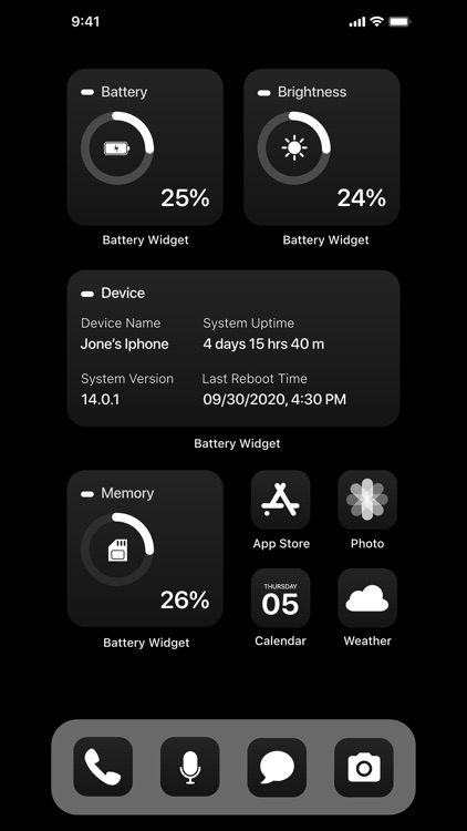 Battery Widget & Color Widgets screenshot-3