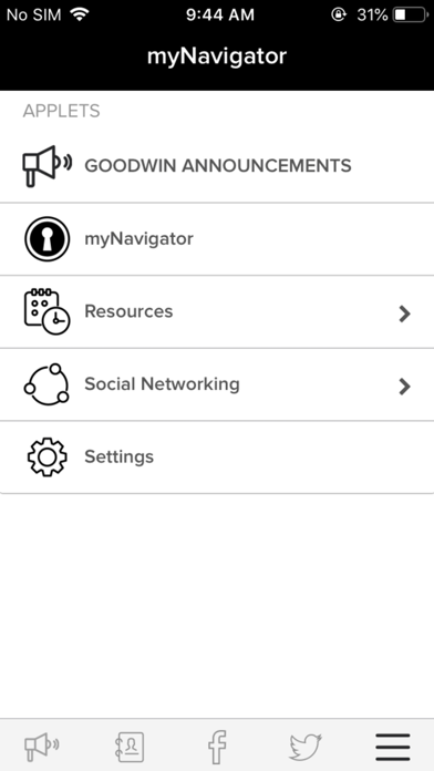myNavigator Mobile screenshot 2