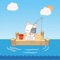 Players will incarnate a fish loving kitten, throw out the fishing rod to catch the designated animals