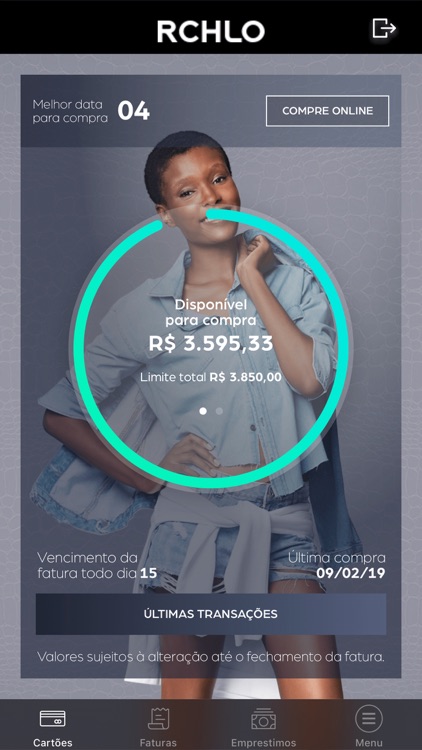 Cartão RCHLO