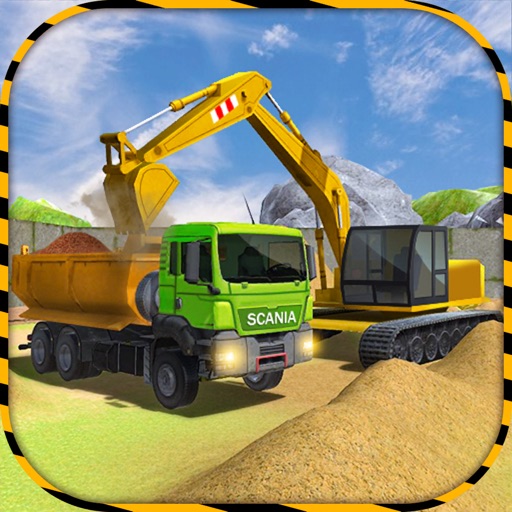 Real Excavator Simulator 3D iOS App