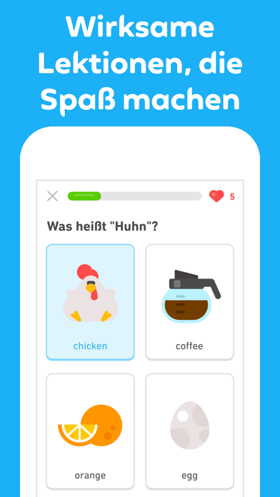 Duolingo app screenshot 1 by Duolingo - appdatabase.net