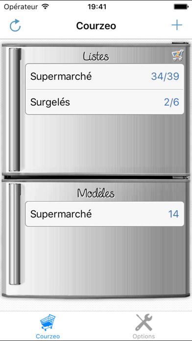 Liste de courses Courzeo Liste de courses Courzeo