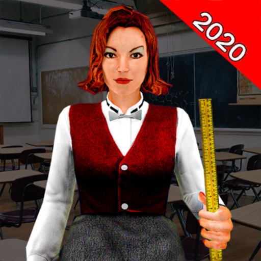Hyper School Teacher Scary 3D iOS App