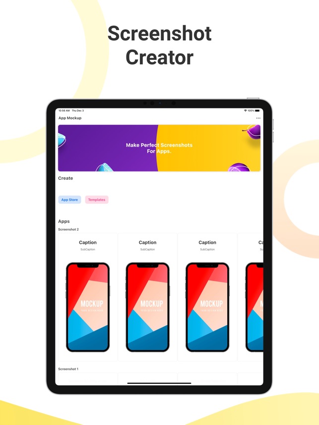 Download Mockup App Screenshot Design On The App Store