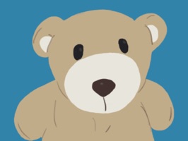 This is my cousin Charlie's favorite childhood toy, and many of our fondest childhood memories involved this bare bear
