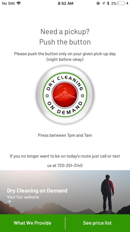 Dry Cleaning On Demand