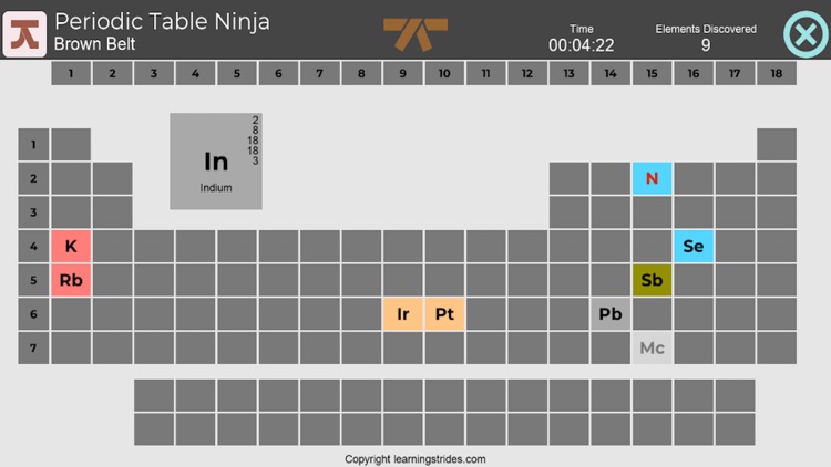 Periodic Table Ninja screenshot-4