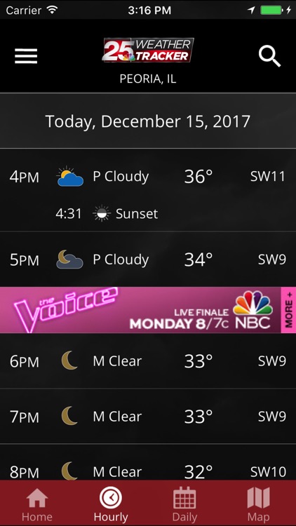 WEEK 25 Weather Tracker app screenshot-2
