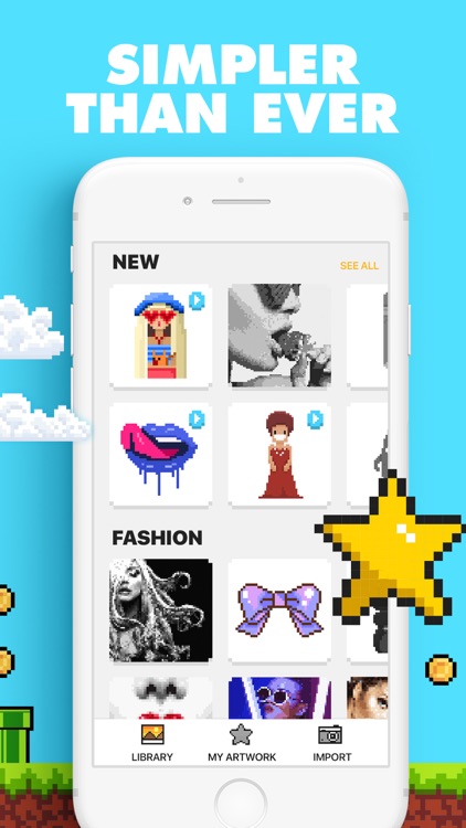 UNICORN - Color by Number Game