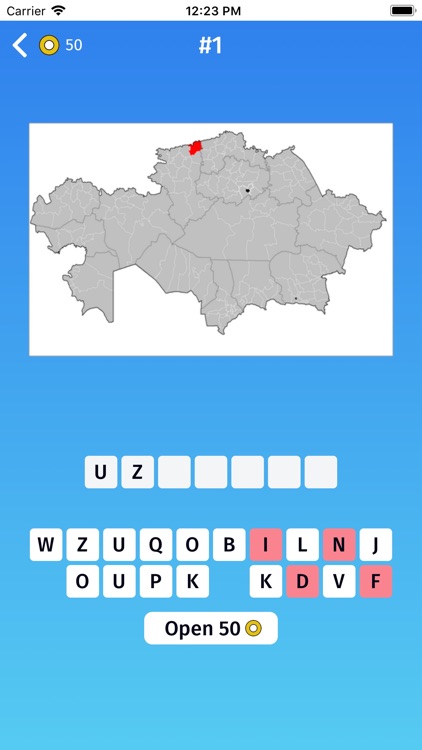 Kazakhstan: Provinces Map Game