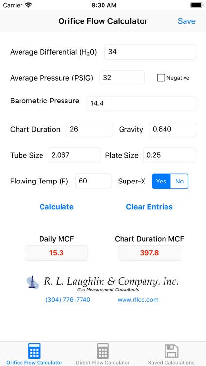 Orifice Flow Rate Calculator screenshot-3