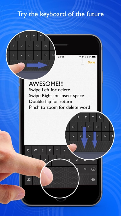 Swipe Keyboard Simple
