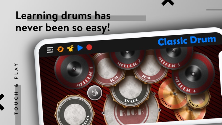 CLASSIC DRUM: Electronic Drums screenshot-4