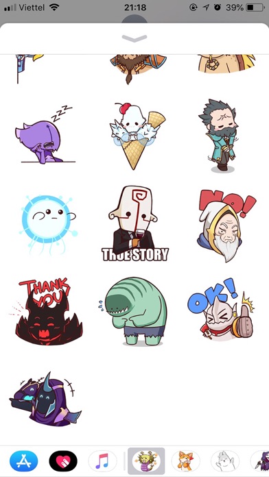 How to cancel & delete Dota Pun Emoji Funny Stickers from iphone & ipad 2