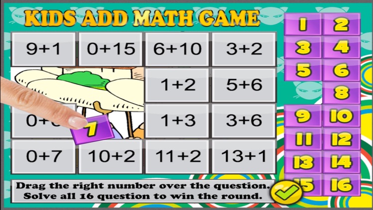 Kids Add Math Game screenshot-4