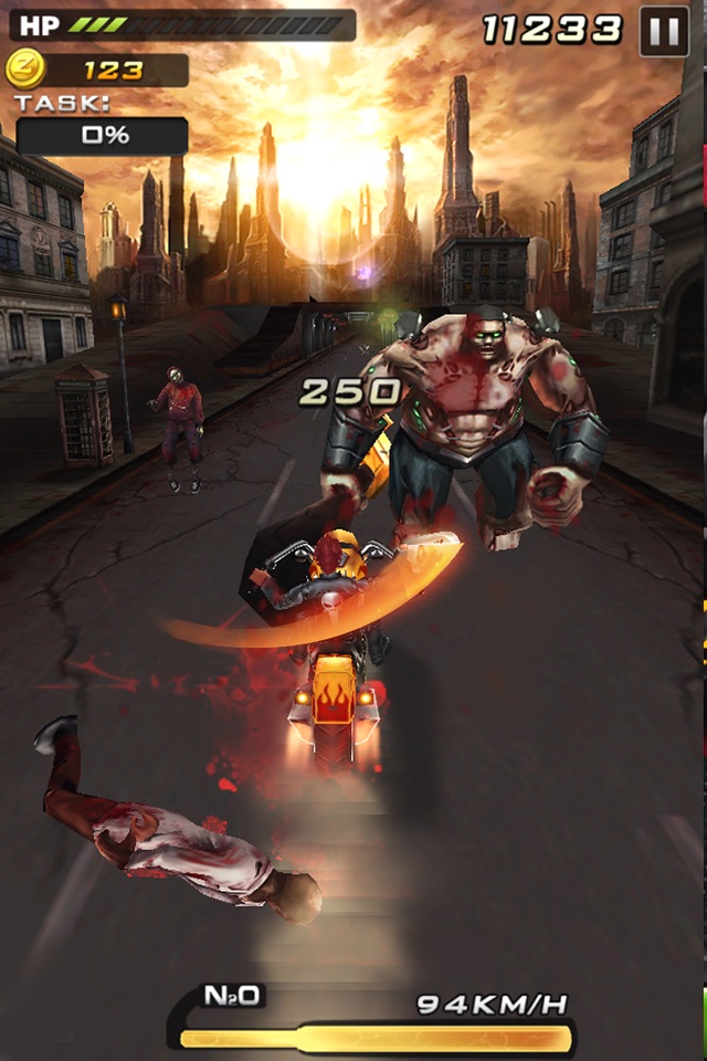 Death Moto 2 - zombile killer screenshot 4