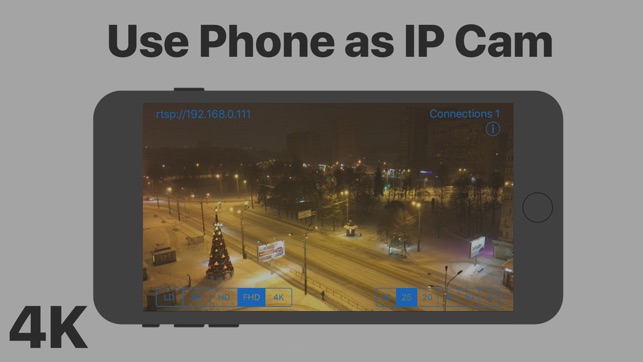 IP Cam: Phone作為IP攝像頭(圖1)-速報App