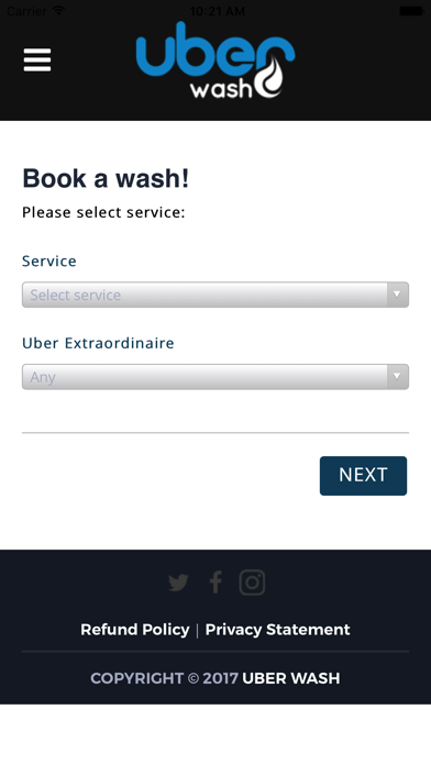 uber-wash screenshot 3