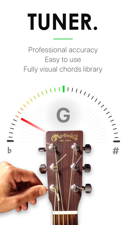 Guitar Tuner Pro, Bass,Ukulele screenshot-0