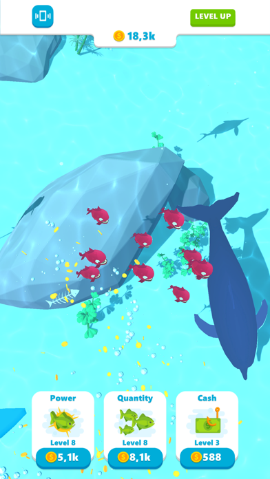 Piranha Idle screenshot 3