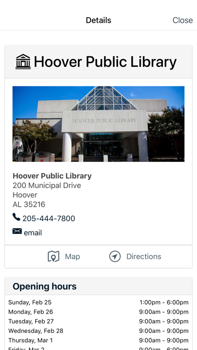 How to cancel & delete Hoover Library from iphone & ipad 3