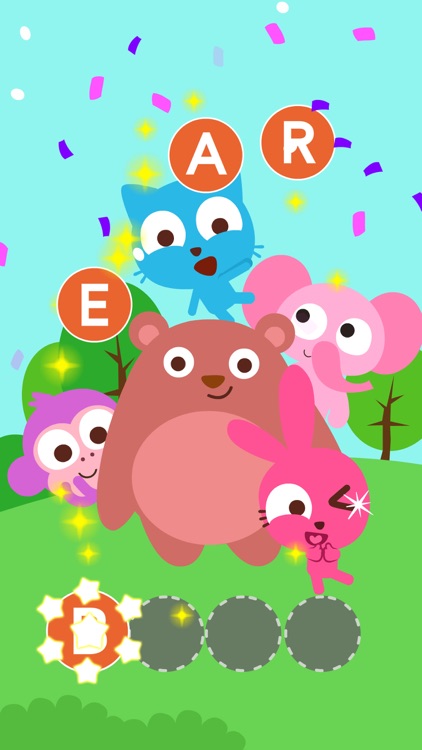 Purple Pink A to Z Animals screenshot-0