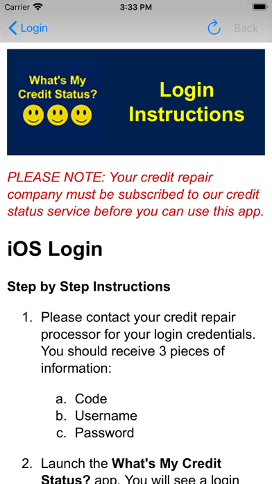 How to cancel & delete What's My Credit Status? from iphone & ipad 2
