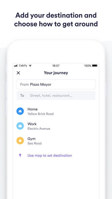 Easy Taxi, a Cabify app screenshot 4