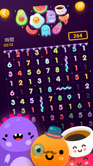 Numberzilla: 数字パズルゲーム screenshot1