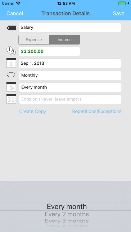 Money Forecast: CashFlow screenshot-3