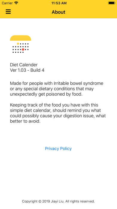My Diet Calendar screenshot 3