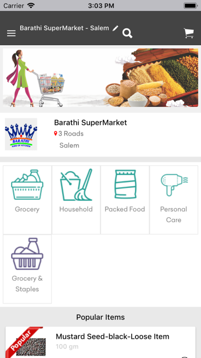 Barathi Super Market screenshot 2