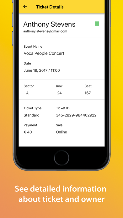 Ticketsetup Scanner screenshot 2