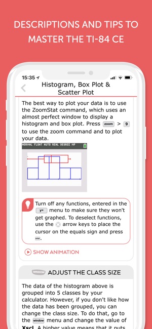 TI-84 CE Calculator Manual(圖4)-速報App