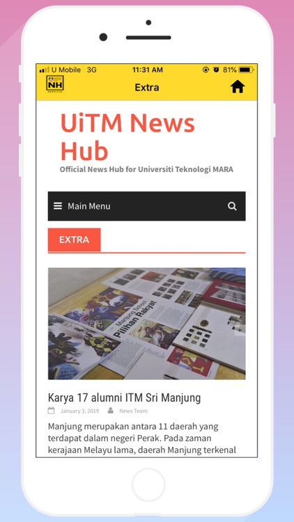 UiTM News Hub screenshot-4