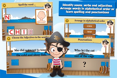 Pirate Kids 2nd Grade School screenshot 4