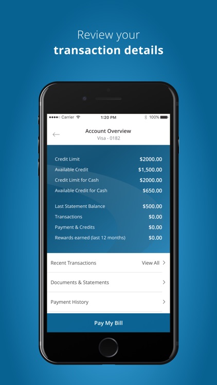 Credit One Bank Mobile screenshot-3