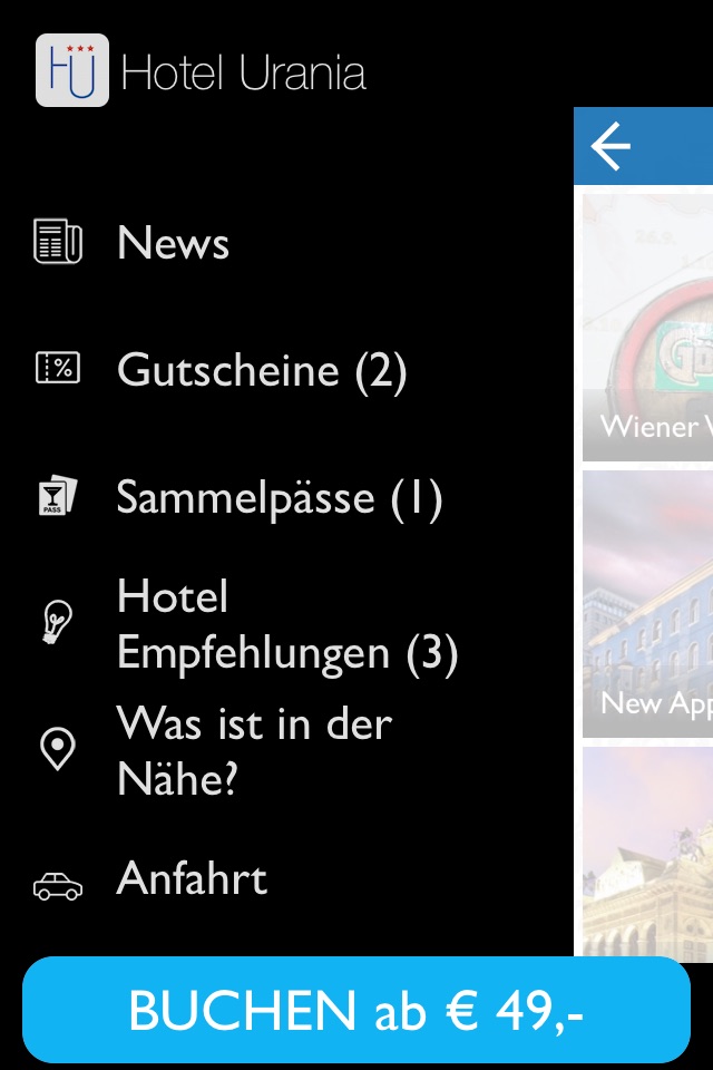 Hotel Urania screenshot 2