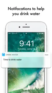 drink water pro daily reminder iphone screenshot 1