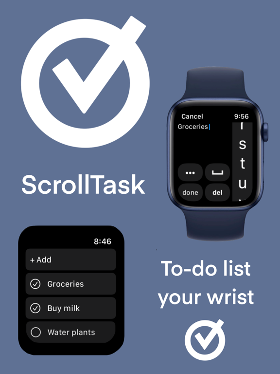 Screenshot #4 pour ScrollTask - Watch To-Do List