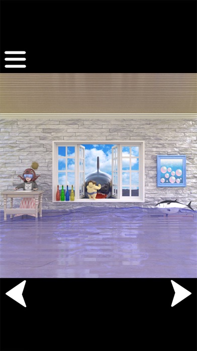 脱出ゲーム 海に沈みゆく家からの脱出 screenshot1