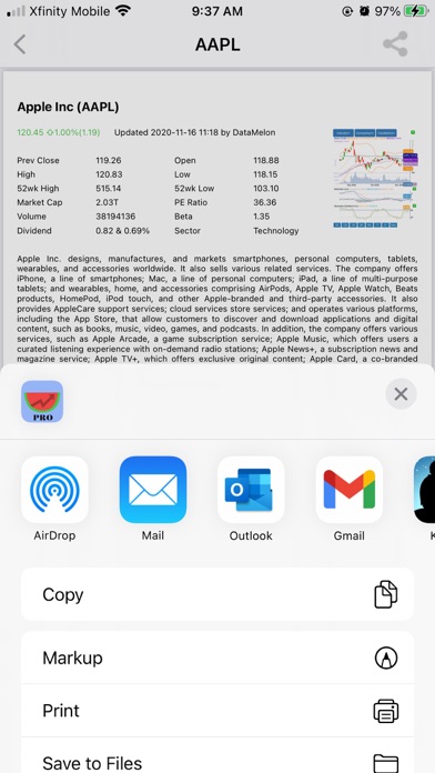 DataMelonPRO - Stock Analysis screenshot 4
