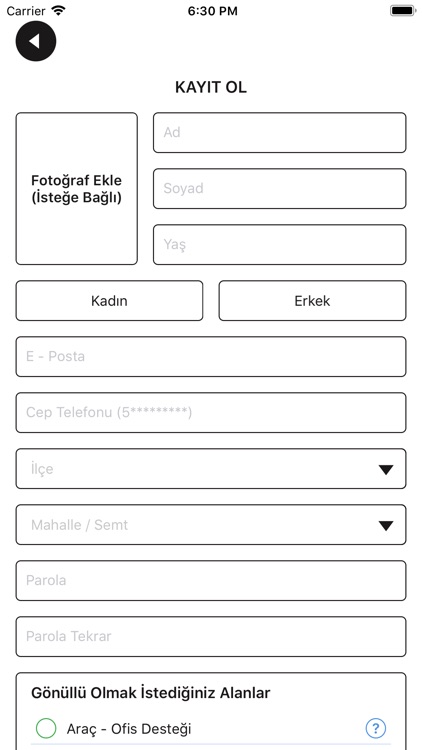 Mustafa Bozbey Gönüllüleri